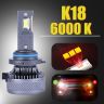AllExtreme K18-9006 LED Headlight 130 Watt 9006 Car Driving Headlamp Bulb Lights 19800LM Chip Fog Light Ideal for Cars