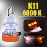 Allextreme K11-H7 LED Headlight 80 Watt H7 Car Driving Headlamp Bulb Lights 13000LM Chip Fog Light Ideal for Cars