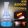 AllExtreme K10-9006 LED Headlight Conversion Kit 70W CREE Chips 11000LM Headlamp Bulbs 6000K Bright Light Chip Foglight Ideal for Cars (Set of 2)