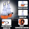Allextreme K11-H1 LED Headlight 80 Watt H1 Car Driving Headlamp Bulb Lights 13000LM Chip Fog Light Ideal for Cars