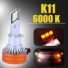 Allextreme K11-H1 LED Headlight 80 Watt H1 Car Driving Headlamp Bulb Lights 13000LM Chip Fog Light Ideal for Cars