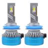 AllExtreme K10-H11 LED Headlight Conversion Kit 70W CREE LED Chips 11000LM Headlamp Bulbs 6000K Bright Fog Light Ideal for Cars (Set of 2)