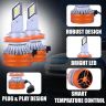 Allextreme K11-H11 LED Headlight 80 Watt H11 Car Driving Headlamp Bulb Lights 13000LM Chip Fog Light Ideal for Cars