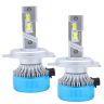 AllExtreme K10-H4 LED Headlight Conversion Kit 70W CREE LED Chips 11000LM Headlamp Bulbs 6000K Bright Fog Light Ideal for Cars (Set of 2)