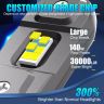 Allextreme R45-H7 LED Headlight 140 Watt H7 Car Driving Headlamp Bulb Lights 30000LM Chip Fog Light Ideal for Cars