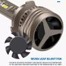 Allextreme K12-9006 LED Headlight 110 Watt 9006 Car Driving Headlamp Bulb Lights 15000LM Chip Fog Light Ideal for Cars