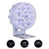 Allextreme EX-9WDL01 Off Road Driving Lamp with Switch 9 LED Round 3" Foglights for Motorcycles, Cars & Bikes (9W, White Light, 2 Pcs)