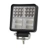 Allextreme EX38L01 48W Car Irradiation Lamp IP67 High-Intensity 38LED Dual Beam Power Work Light Vehicle Accessory Compatible with Cars Trucks SUVs (Yellow & White, Pack of 1)