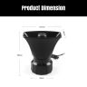 AllExtreme EXBE-100W Warning Alarm Electric Horn Car Emergency Siren 7 Sound PA Loudspeaker System with Handheld Microphone Amplifier