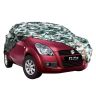 AllExtreme MT5007 100% Tested Waterproof Car Body Cover Compatible with Maruti Suzuki Ritz Triple Stitched UV Heat Resistant Indoor Outdoor Body Protection (Army Print with Mirror)