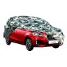 AllExtreme DG5007 100% Tested Waterproof Car Body Cover Compatible with Datsun Go Triple Stitched UV Heat Resistant Indoor Outdoor Body Protection (Army Print with Mirror)