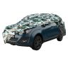 AllExtreme RMZ5007 100% Tested Waterproof Car Body Cover Compatible with Mahindra Marazzo Triple Stitched UV Heat Resistant Indoor Outdoor Body Protection (Army Print with Mirror)