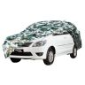 AllExtreme IOY5007 100% Tested Waterproof Car Body Cover Compatible with Toyota Innova Old Triple Stitched UV Heat Resistant Indoor Outdoor Body Protection (Army Print with Mirror)