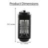 AllExtreme Bug Killer Rechargeable Insect Killer Lamp USB Powered Pests Catcher for Home Office Balcony (Random Colour)
