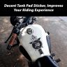 AllExtreme EX2TNS Customized Fuel/Gas Tank Pad Protector Decal Sticker Compatible with Bullet (Black)