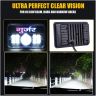 Allextreme 4 LED GUJJAR Headlight 50W 1 Projector Lamp DRL Light with Heat Dissipation Headlamp Bright Beam Compatible with Splendor Bike Motorcycle