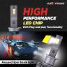 AllExtreme Hyperdrive K40-9006 LED Headlight 40W Conversion Kit 3200LM Car Driving Headlamp Bulb 6000K Super Bright Beam Fog Light Chip Fog Light for SUVs Trucks Sedans