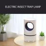 AllExtreme Electric Mosquito Killer Lamp Suction Type with Vortex Technology Light Wave Trap Quiet Operation for Indoor & Outdoor Use (Big, Random Colour)