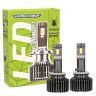 AllExtreme Hyperdrive H27 LED Headlight 200W Conversion Kit 22000LM Car Driving Headlamp Bulb 6000K Super Bright Beamlight Chip Fog Light for SUVs Trucks Sedans- White