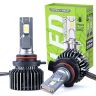 AllExtreme Hyperdrive 9012/HIR2 LED 1200LM Headlight Bulb 200W Conversion Kit 22000LM Driving Headlamp Bright Beam 6000K White Light Fog Light for SUVs Trucks Sedans