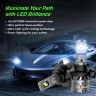 AllExtreme 60 Watt H13 Car LED Headlight 13,000LM Super Bright Beam 6500K N61 Led Chips Conversion Kit Car Bulb Driving Headlamp Fog Light for SUVs Trucks Sedans