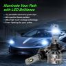 AllExtreme 60 Watt 9006 Car LED Headlight 13,000LM Super Bright Beam 6500K N61 Led Chips Conversion Kit Car Bulb Driving Headlamp Fog Light for SUVs Trucks Sedans