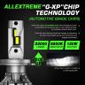 AllExtreme 120 Watt 9006 Car LED Headlight 22,000LM Super Bright Beam 6500K N37 Led Chips Conversion Kit Car Bulb Driving Headlamp Fog Light for SUVs Trucks Sedans