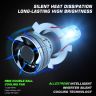 AllExtreme 120 Watt 9006 Car LED Headlight 22,000LM Super Bright Beam 6500K N37 Led Chips Conversion Kit Car Bulb Driving Headlamp Fog Light for SUVs Trucks Sedans