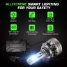 AllExtreme 120 Watt 9006 Car LED Headlight 22,000LM Super Bright Beam 6500K N37 Led Chips Conversion Kit Car Bulb Driving Headlamp Fog Light for SUVs Trucks Sedans