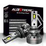 AllExtreme 120 Watt 9012 Car LED Headlight 22000LM Super Bright Beam 6500K N37 Led Chips Conversion Kit Car Bulb Driving Headlamp Fog Light for SUVs Trucks Sedans