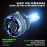 AllExtreme 120 Watt 9012 Car LED Headlight 22000LM Super Bright Beam 6500K N37 Led Chips Conversion Kit Car Bulb Driving Headlamp Fog Light for SUVs Trucks Sedans
