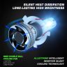 AllExtreme 120 Watt H4 Car LED Headlight 22,000LM Super Bright Beam 6500K N37 Led Chips Conversion Kit Car Bulb Driving Headlamp Fog Light for SUVs Trucks Sedans