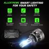 AllExtreme 120 Watt H11 Car LED Headlight 22,000LM Super Bright Beam 6500K N37 Led Chips Conversion Kit Car Bulb Driving Headlamp Fog Light for SUVs Trucks Sedans
