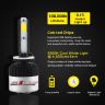 AllExtreme 72 Watt H3 Car LED Headlight 9000LM Super Bright Beam 6500K S2 Led Chips Conversion Kit Car Bulb Driving Headlamp Fog Light for SUVs Trucks Sedans