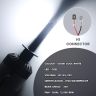 AllExtreme 72 Watt H1 Car LED Headlight 9000LM Super Bright Beam 6500K S2 Led Chips Conversion Kit Car Bulb Driving Headlamp Fog Light for SUVs Trucks Sedans