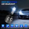 AllExtreme 60 Watt H3 Car LED Headlight 13,000LM Super Bright Beam 6500K N61 Led Chips Conversion Kit Car Bulb Driving Headlamp Fog Light for SUVs Trucks Sedans