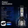 AllExtreme 60 Watt 9005 Car LED Headlight 13,000LM Super Bright Beam 6500K N61 Led Chips Conversion Kit Car Bulb Driving Headlamp Fog Light for SUVs Trucks Sedans