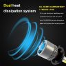 AllExtreme 72 Watt 9005 Car LED Headlight 9000LM Super Bright Beam 6500K S2 Led Chips Conversion Kit Car Bulb Driving Headlamp Fog Light for SUVs Trucks Sedans