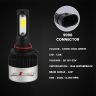 AllExtreme 72 Watt 9006 Car LED Headlight 9000LM Super Bright Beam 6500K S2 Led Chips Conversion Kit Car Bulb Driving Headlamp Fog Light for SUVs Trucks Sedans