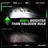 AllExtreme 120 Watt H7 Car LED Headlight 22,000LM Super Bright Beam 6500K N37 Led Chips Conversion Kit Car Bulb Driving Headlamp Fog Light for SUVs Trucks Sedans