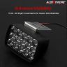 Allextreme EXNPE26 15 LED Fog Light 12V DC Headlamp Bar Wate Resistant for Off-Roading Scooty Motorcycle Car (Pack of 2 with On/Off Switch)