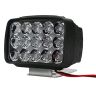 Allextreme EXNPE42 15 LED Fog Light 12V DC Headlamp Bar Wate Resistant for Off-Roading Scooty Motorcycle Car (Pack of 2 with On/Off Switch)