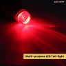 Allextreme EXNPE28 3-in-1 Brake light License plate light turn signal light-water resistant with Multicolor helmet strips for Bikes & Motorcycles (Combo Pack Of 1 + 1 Helmet Light)