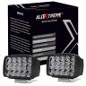 Allextreme EXNPE08 Original Imported 12V DC Light, Waterproof Head Lamp, Bar Light Universal For All (Pack of 2, Free On/Off Switch, White)