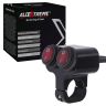 AllExtreme EXNPE30 Motorcycle Handlebar Dual Button 7/8 inch Switch Control for Headlight Fog Light Horn All Bike Models Motorcycle