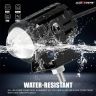 AllExtreme EXNPE21 Imported Original DC Pow Light Universal For All Models of Motorcycle, Bikes, Scooty Spot Beam (Pack of 2, Yellow + White)