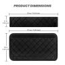 AllExtreme EX-CSB01 Car Seat Belt Cover Comfortable Auto Seat Belt Shoulder Strap Protector for Adults & Children Universal Soft Fit Safety Pad Compatible with Most Vehicles (2 pcs,Black)