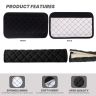 AllExtreme EX-CSB01 Car Seat Belt Cover Comfortable Auto Seat Belt Shoulder Strap Protector for Adults & Children Universal Soft Fit Safety Pad Compatible with Most Vehicles (2 pcs,Black)