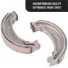 Allextreme Euro Brake Shoe Bike Accessory Reliable Stopping Power Smooth Operation Enhanced Safety Durable Materials Compatible with Drum Brake Systems Improved Safety For Automobiles (Big)