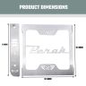 AllExtreme Euro J6 Radiator Grill Bike Radiator Grille Protector Motorcycle Accessory Shield Cover Heavy Duty Compatible With Jawa Perak (Silver)